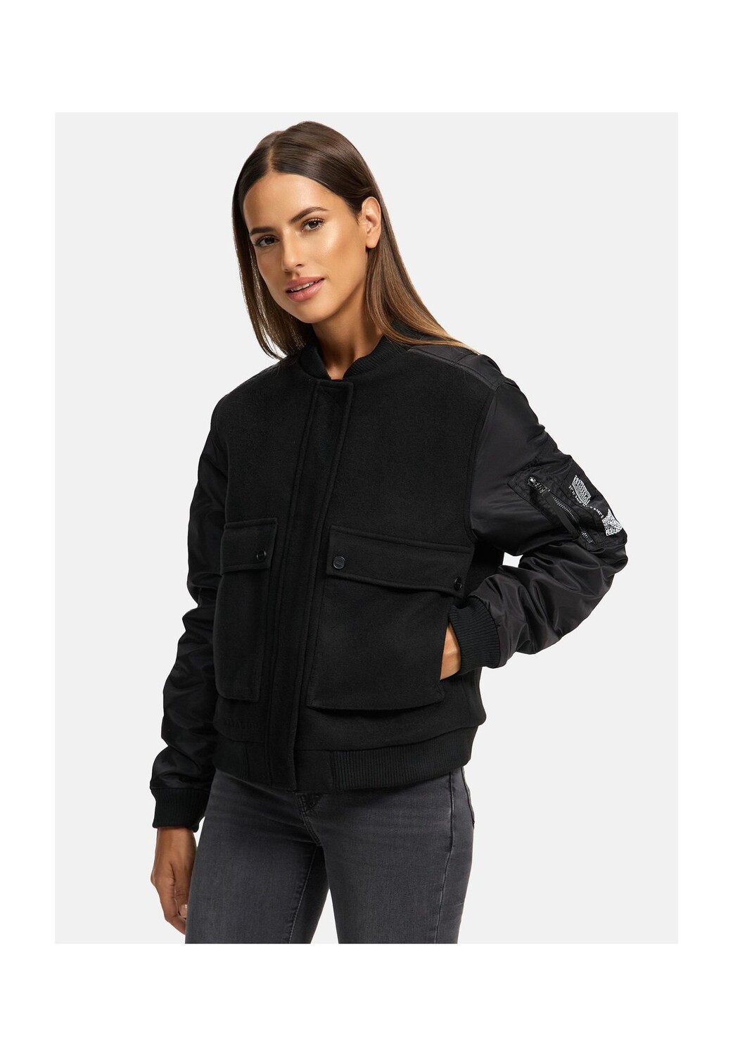 Бомбер Willstehaben 14 NAVAHOO, черный
Бомбер Willstehaben 14 NAVAHOO, черный