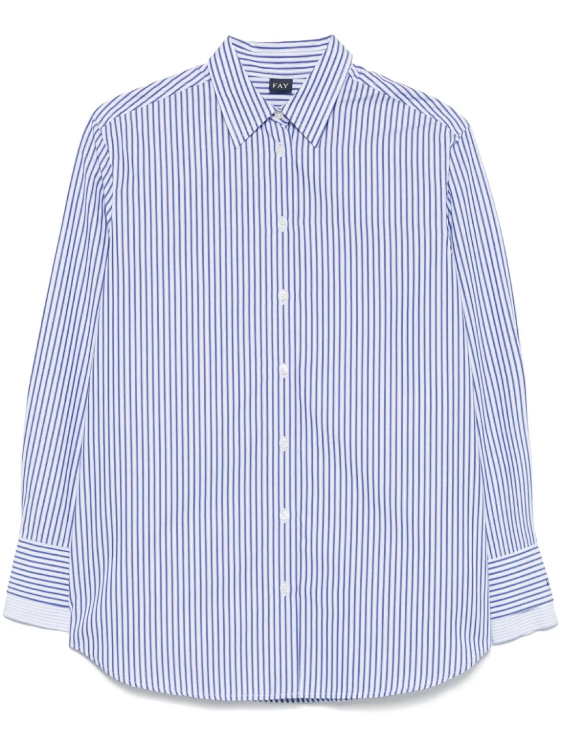 Футболка из хлопка в полоску Fay, синий
Футболка из хлопка в полоску Fay, синий