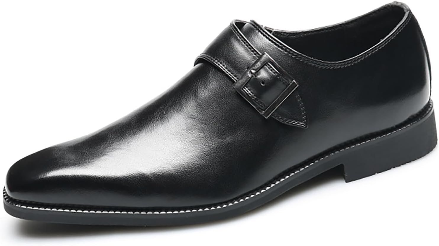 Мужские кожаные лоферы с квадратным носком на ремешке-монашке, классические туфли без шнуровки, низкие формальные деловые оксфорды Synthesis, черный
Мужские кожаные лоферы с квадратным носком на ремешке-монашке, классические туфли без шнуровки, низкие формальные деловые оксфорды Synthesis, черный