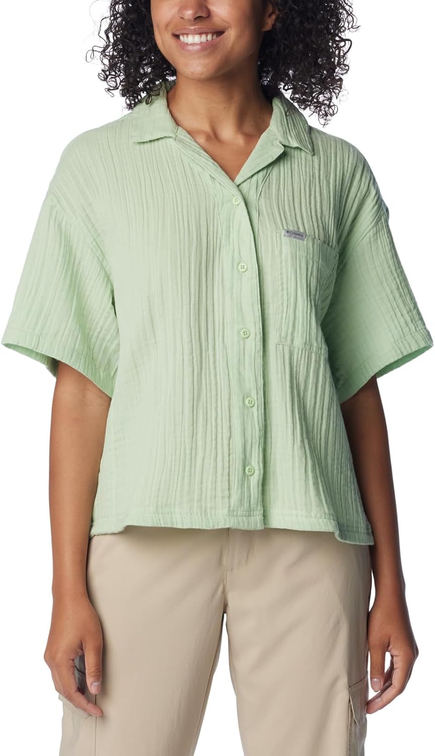 Columbia Womens Holly Hideaway Breezy Top, Sage Leaf
Columbia Womens Holly Hideaway Breezy Top, Sage Leaf