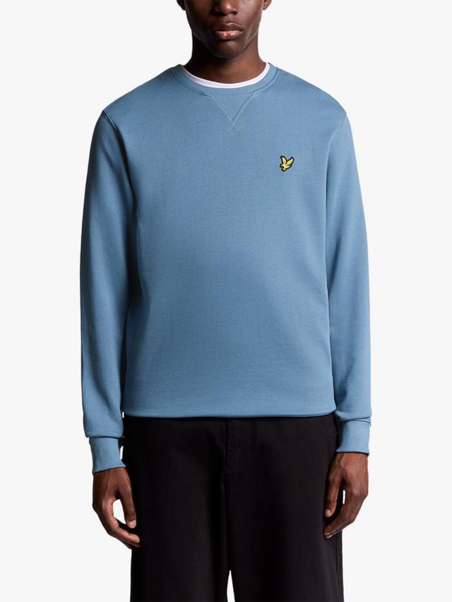 Хлопковый свитшот с круглым вырезом Lyle & Scott, Ocean Sky
Хлопковый свитшот с круглым вырезом Lyle & Scott, Ocean Sky