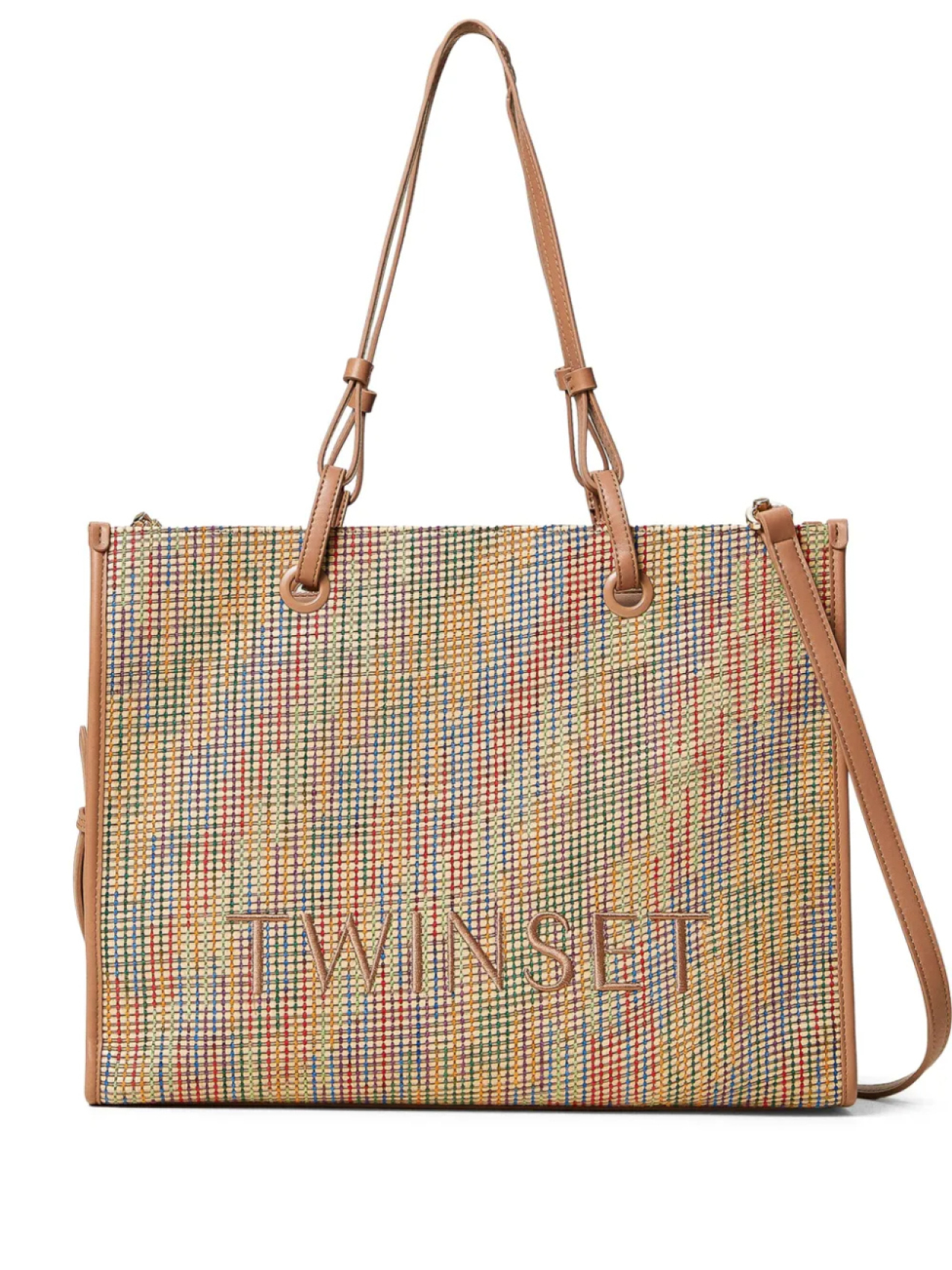 Сумка-тоут с вышитым логотипом TWINSET, нейтральный
Сумка-тоут с вышитым логотипом TWINSET, нейтральный