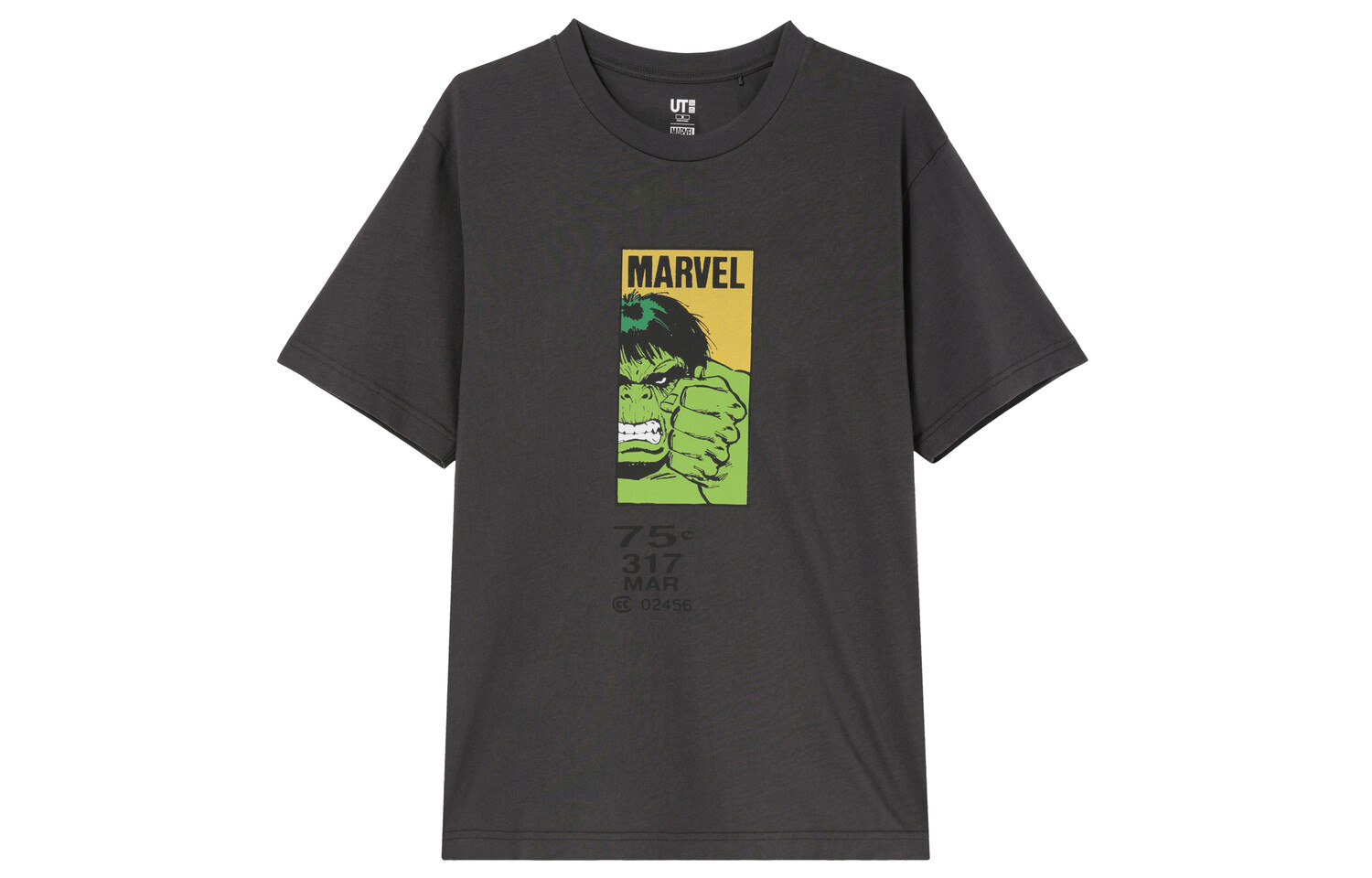 Футболка унисекс темно-серая Uniqlo, темно-серый
Футболка унисекс темно-серая Uniqlo, темно-серый