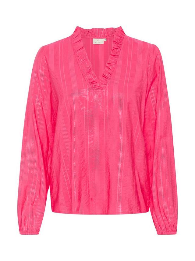 Топ с v-образным вырезом и рюшами от sanni KAFFE, цвет Raspberry
Топ с v-образным вырезом и рюшами от sanni KAFFE, цвет Raspberry