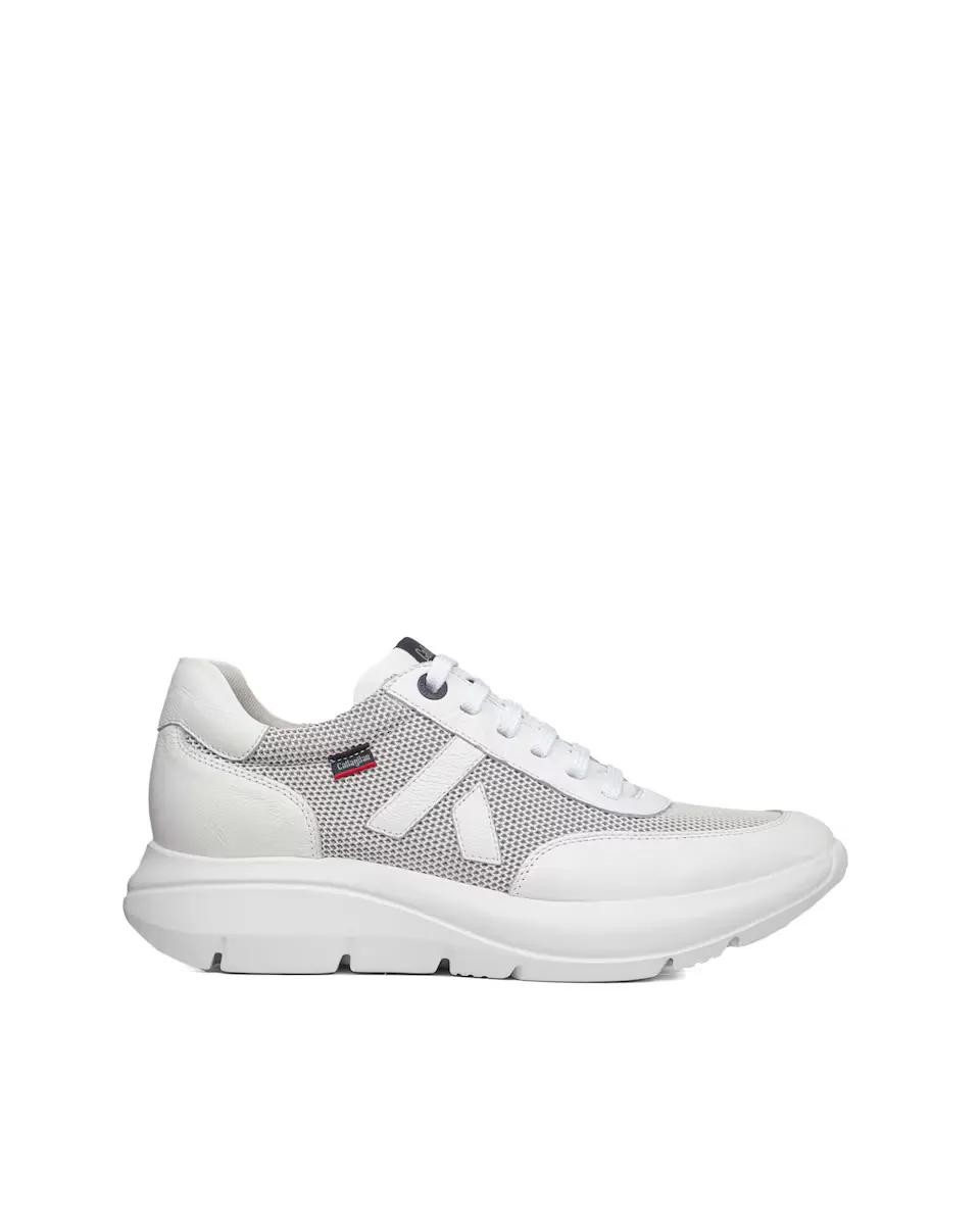 Мужские кожаные кроссовки на шнуровке с технологией Adaptation Callaghan, белый
Мужские кожаные кроссовки на шнуровке с технологией Adaptation Callaghan, белый