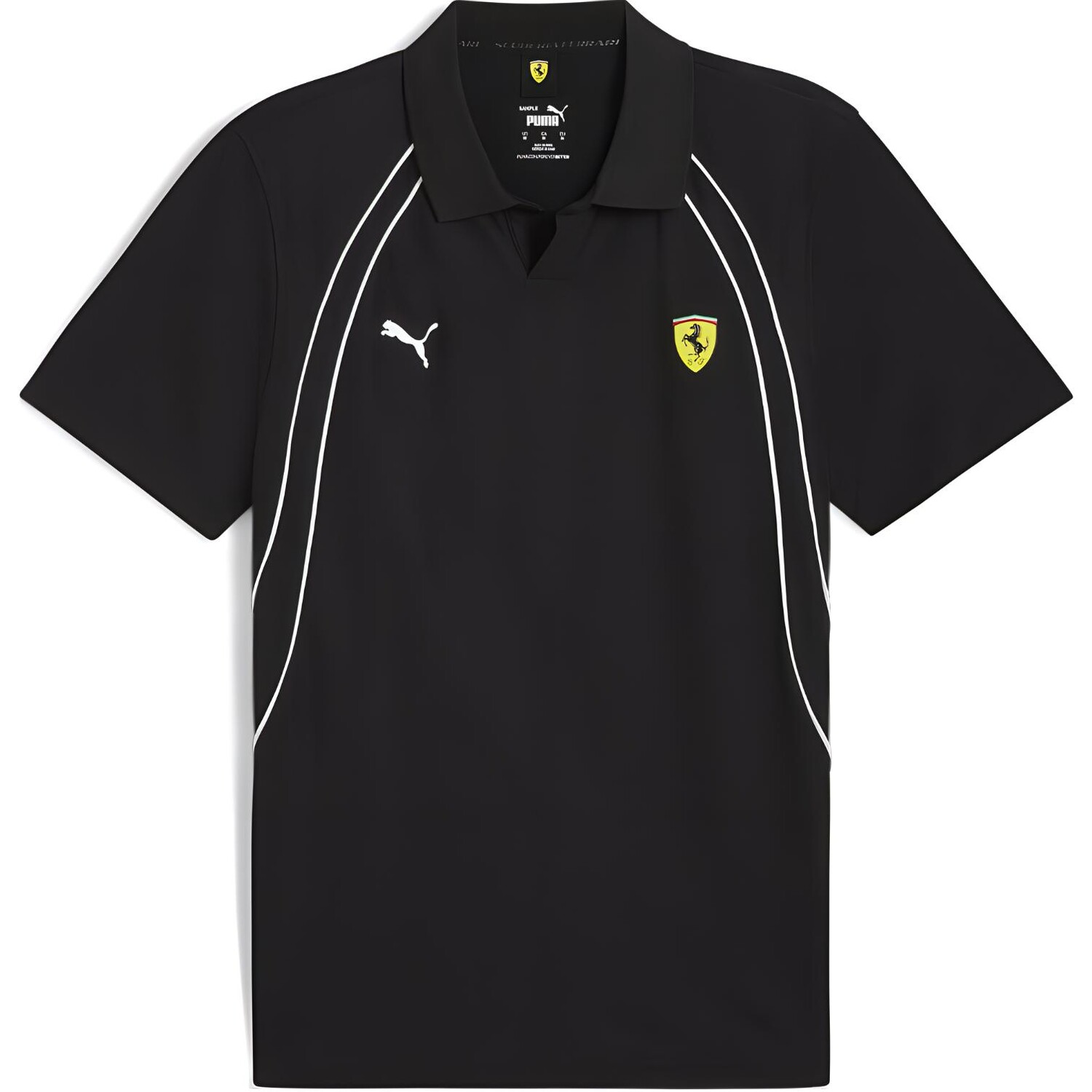 Рубашка поло мужская черная Puma, черный
Рубашка поло мужская черная Puma, черный