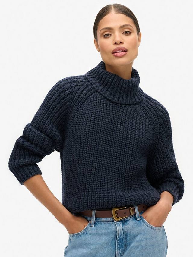 Джемпер из полушерстяной смеси с напускным вырезом горловины Superdry, цвет Navy Marl
Джемпер из полушерстяной смеси с напускным вырезом горловины Superdry, цвет Navy Marl