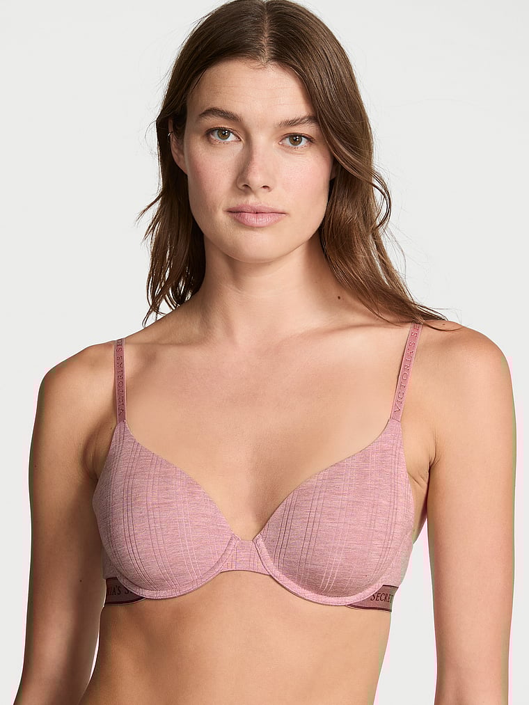 Бюстгальтер из ультратонкого модала с легкой подкладкой, закрывающий все тело The T-Shirt, cotton rib heather soft berry
Бюстгальтер из ультратонкого модала с легкой подкладкой, закрывающий все тело The T-Shirt, cotton rib heather soft berry