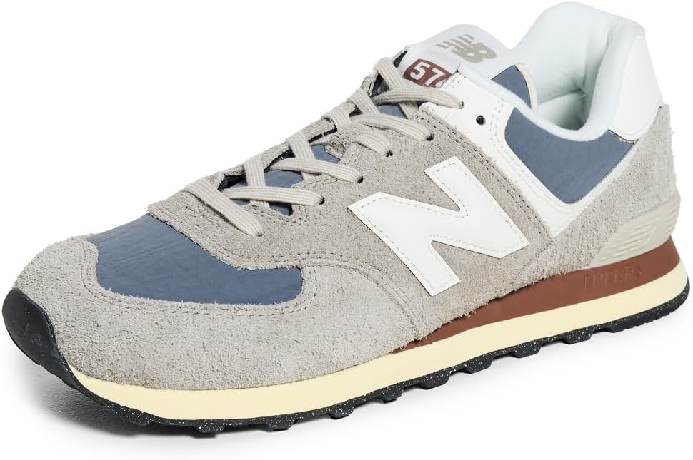 Мужские кроссовки New Balance 574, белый/коричневый
Мужские кроссовки New Balance 574, белый/коричневый