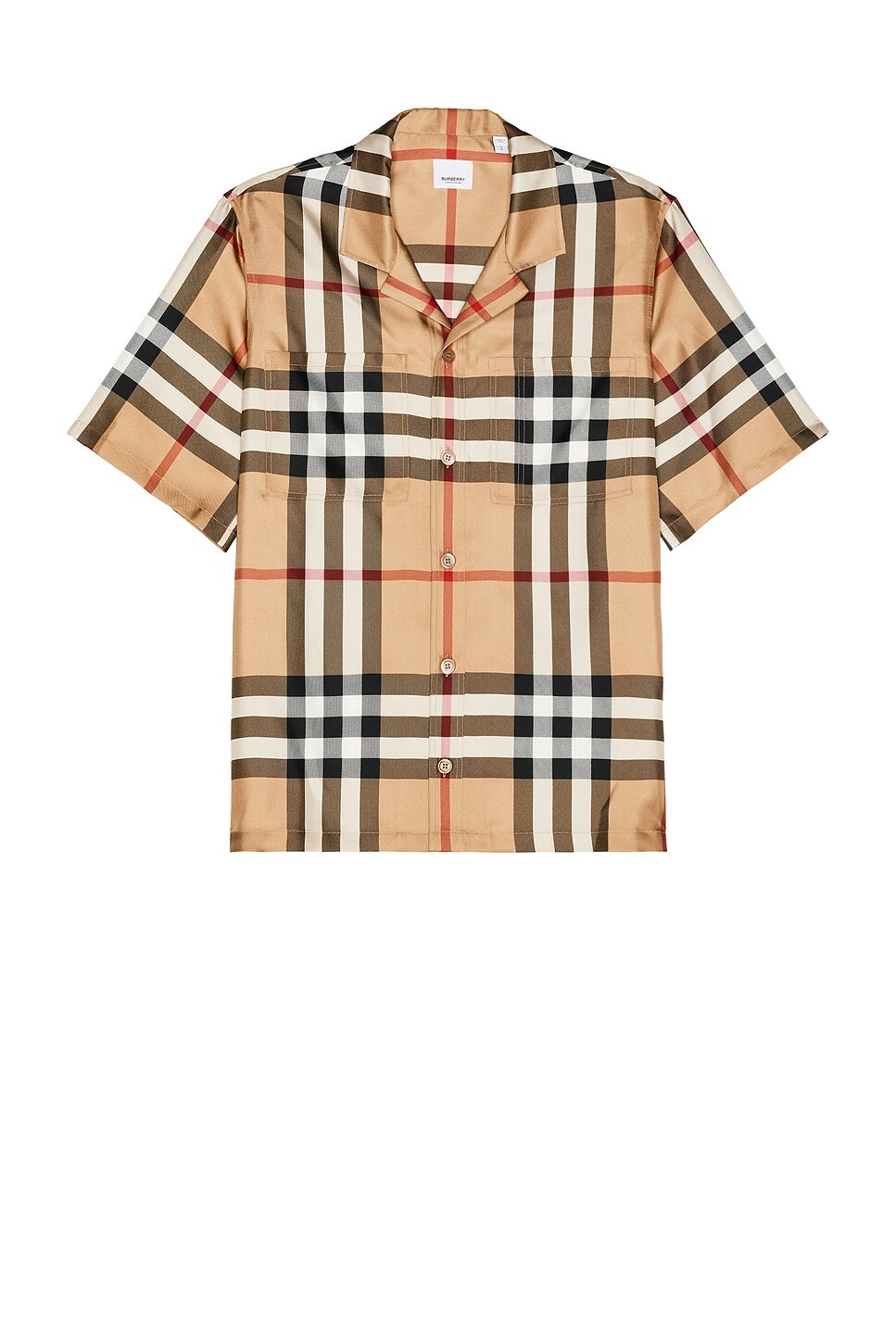 Рубашка Рифам Burberry, цвет Archive Beige
Рубашка Рифам Burberry, цвет Archive Beige