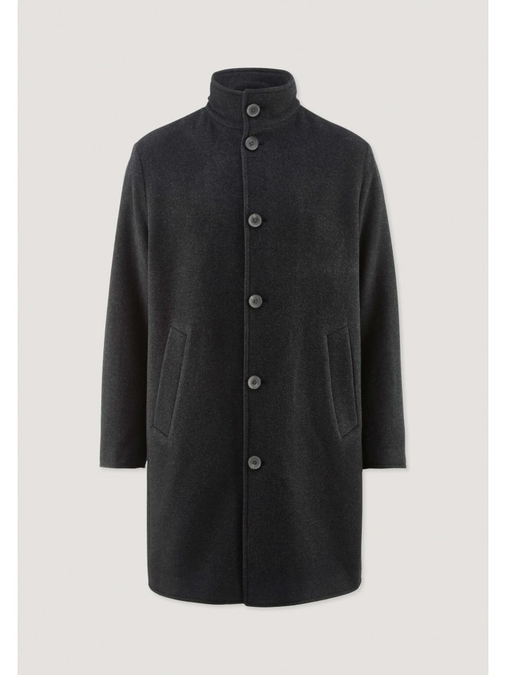 Hessnatur Шерстяное пальто антрацитового цвета
Hessnatur Шерстяное пальто антрацитового цвета