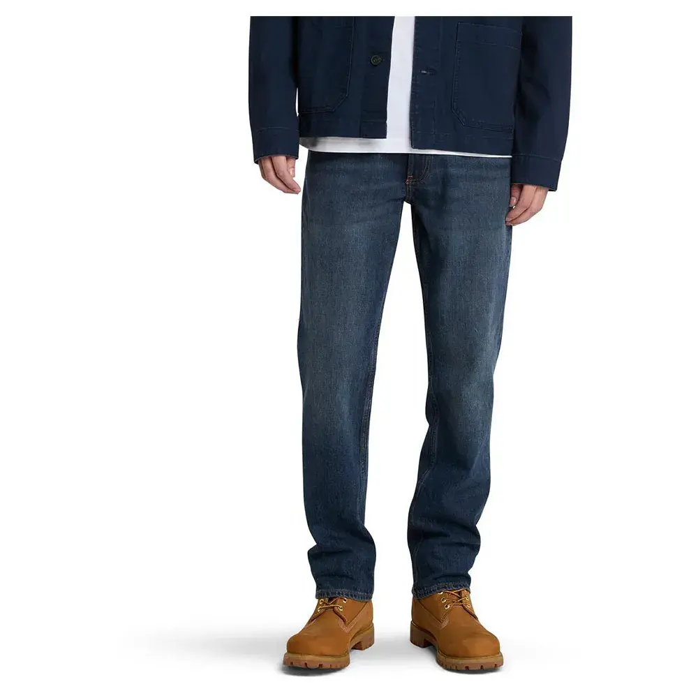Джинсы Timberland Sandown Refibra Straight, синий
Джинсы Timberland Sandown Refibra Straight, синий