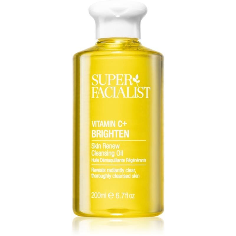 Super Facialist Витамин С+ Brighten очищающее масло для снятия макияжа с осветляющим эффектом 200 мл Inna Marka
Super Facialist Витамин С+ Brighten очищающее масло для снятия макияжа с осветляющим эффектом 200 мл Inna Marka