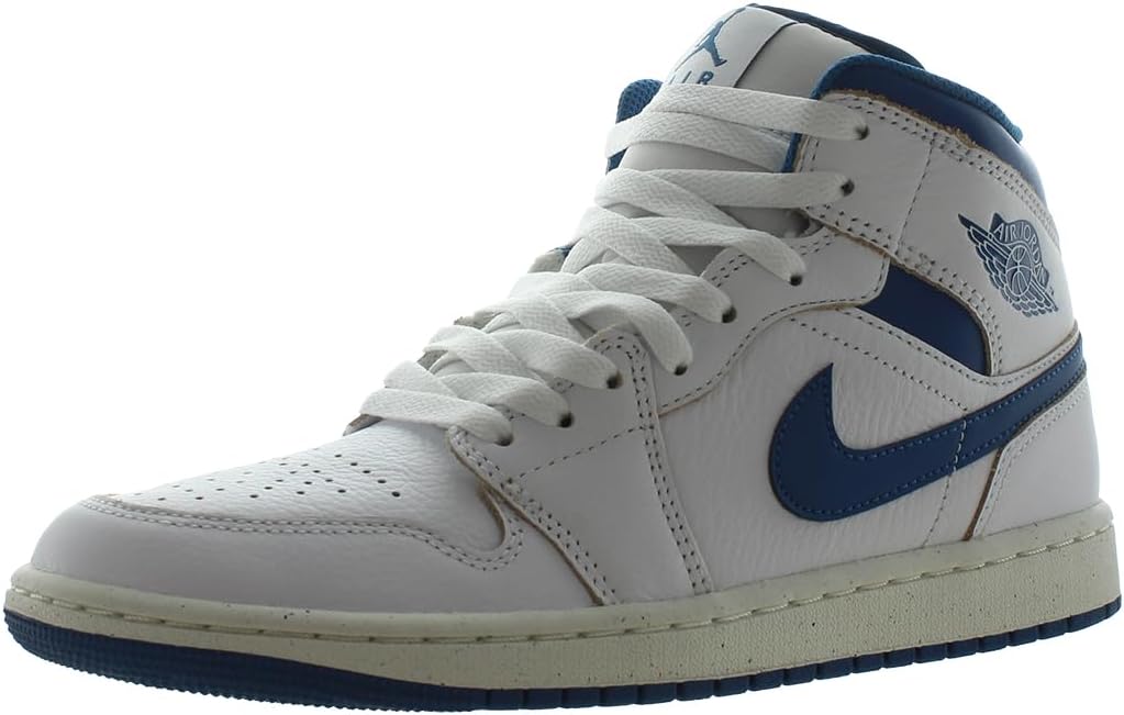 Мужские кроссовки Nike Air Jordan 1, White Industrail Blue Sail
Мужские кроссовки Nike Air Jordan 1, White Industrail Blue Sail