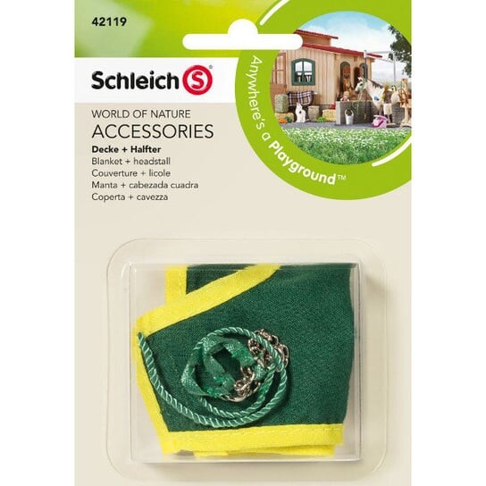 Schleich, Коллекционная статуэтка, поводок и одеяло
Schleich, Коллекционная статуэтка, поводок и одеяло