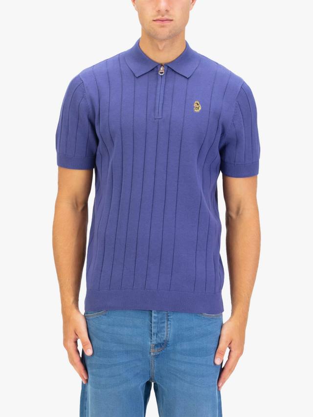 Риб ай полу-зип хлопковая поло футболка LUKE 1977, Future Dusk
Риб ай полу-зип хлопковая поло футболка LUKE 1977, Future Dusk