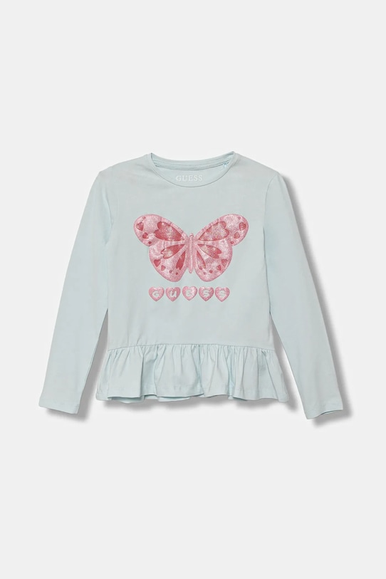 Детская хлопковая водолазка Guess, синий
Детская хлопковая водолазка Guess, синий