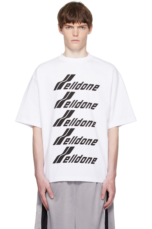 Футболка с логотипом Welldone спереди We11Done, белый
Футболка с логотипом Welldone спереди We11Done, белый