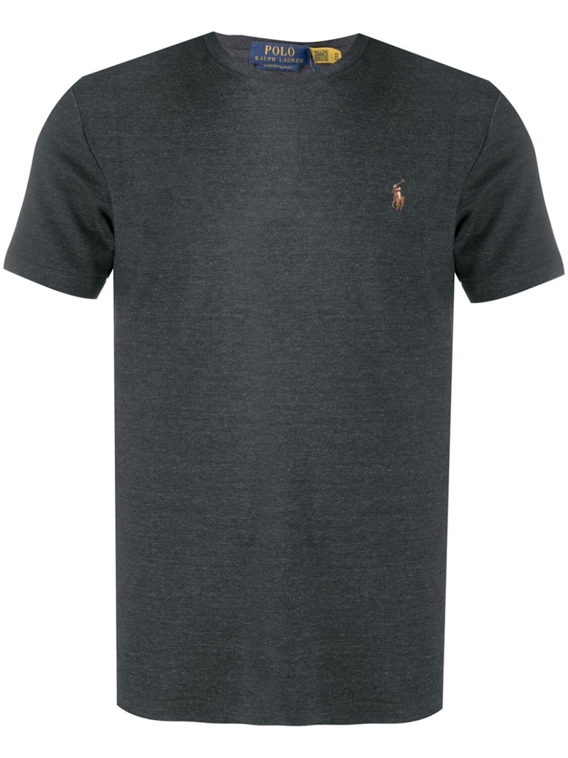 Футболка с вышитым логотипом Polo Ralph Lauren, серый 
Футболка с вышитым логотипом Polo Ralph Lauren, серый