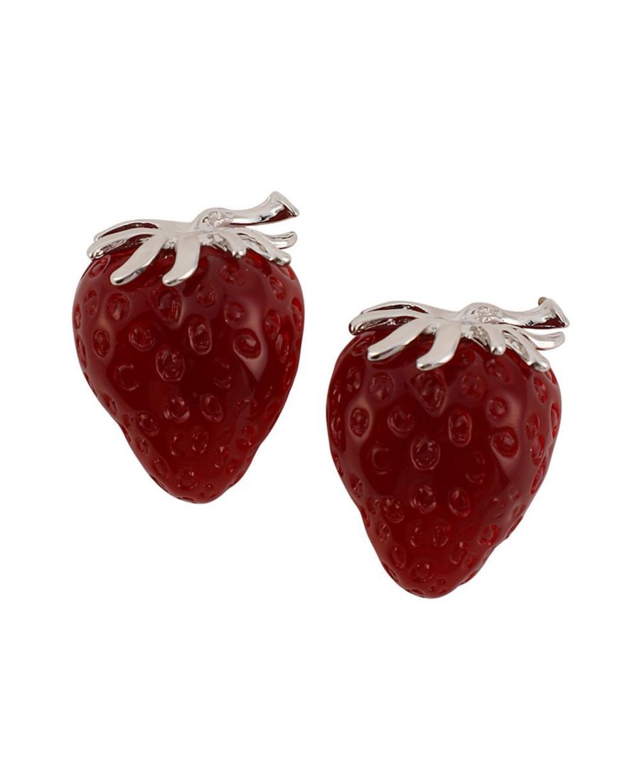 Женские серьги-гвоздики Клубника - ягодный красный и металлизированный серебристый SOHI, Red
Женские серьги-гвоздики Клубника - ягодный красный и металлизированный серебристый SOHI, Red