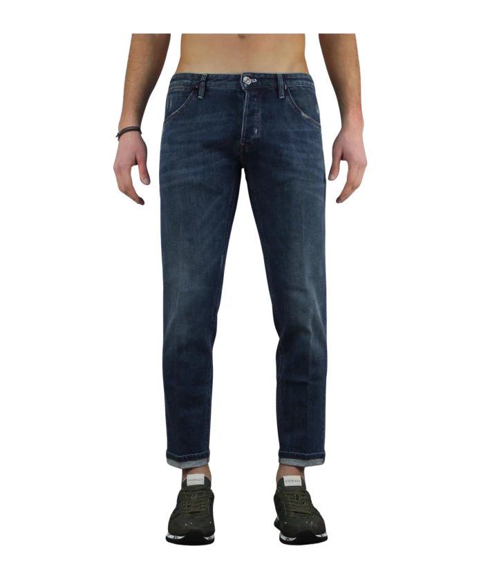 Зауженные джинсовые брюки для мужчин Pt Torino, синий
Зауженные джинсовые брюки для мужчин Pt Torino, синий