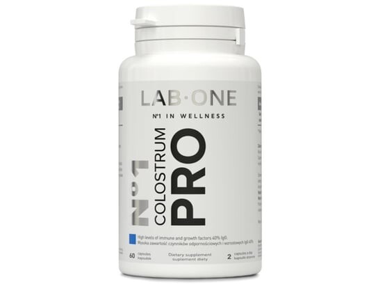 Lab One, Colostrum PRO, 60 капсул.
Lab One, Colostrum PRO, 60 капсул.