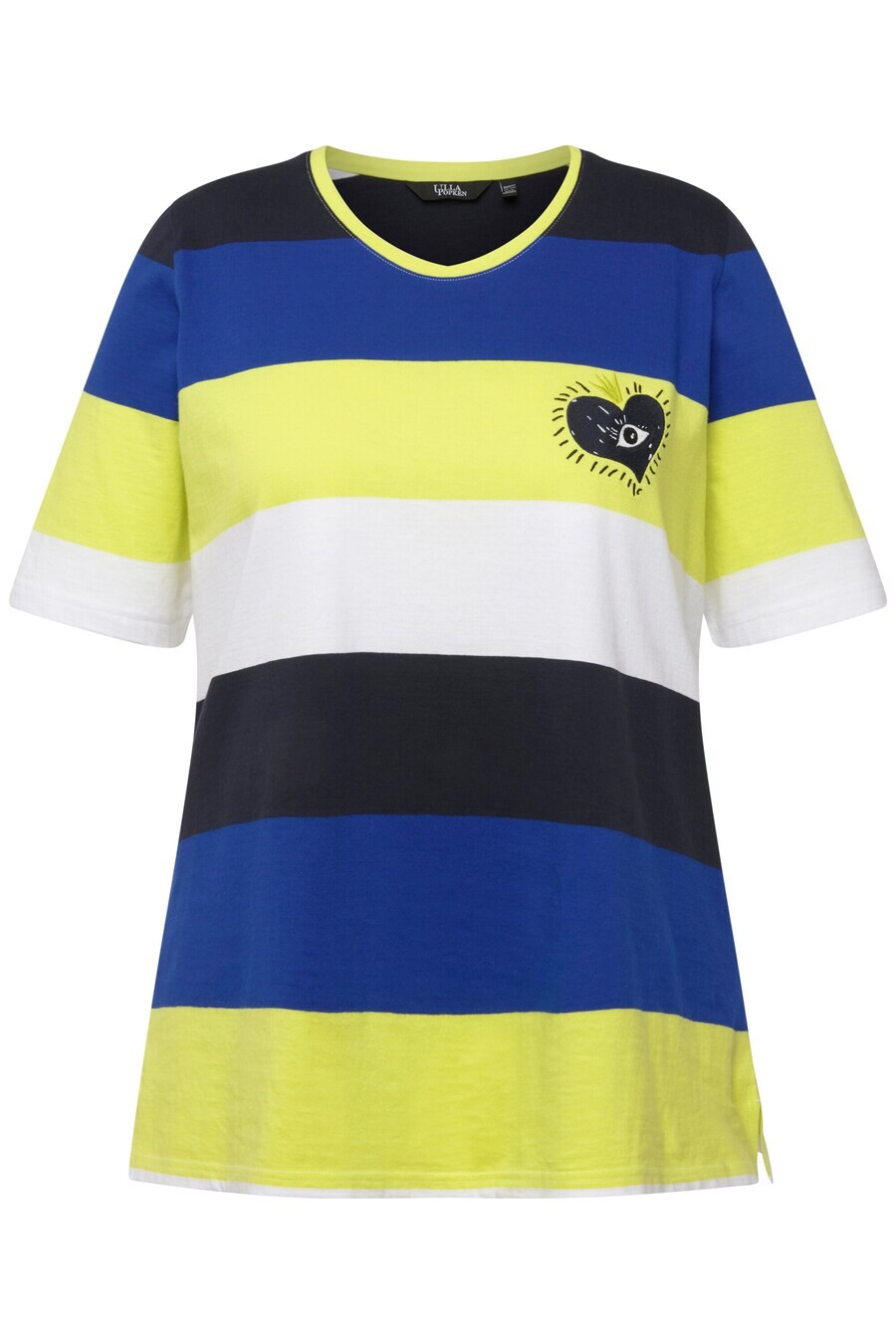 Футболка Ulla Popken, морской синий/кобальтовый синий
Футболка Ulla Popken, морской синий/кобальтовый синий