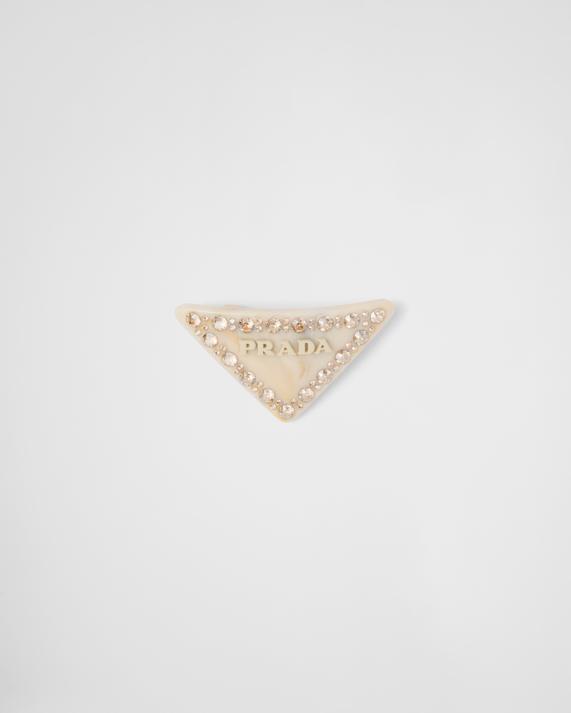 Заколка для волос из плексигласа Prada, белый
Заколка для волос из плексигласа Prada, белый