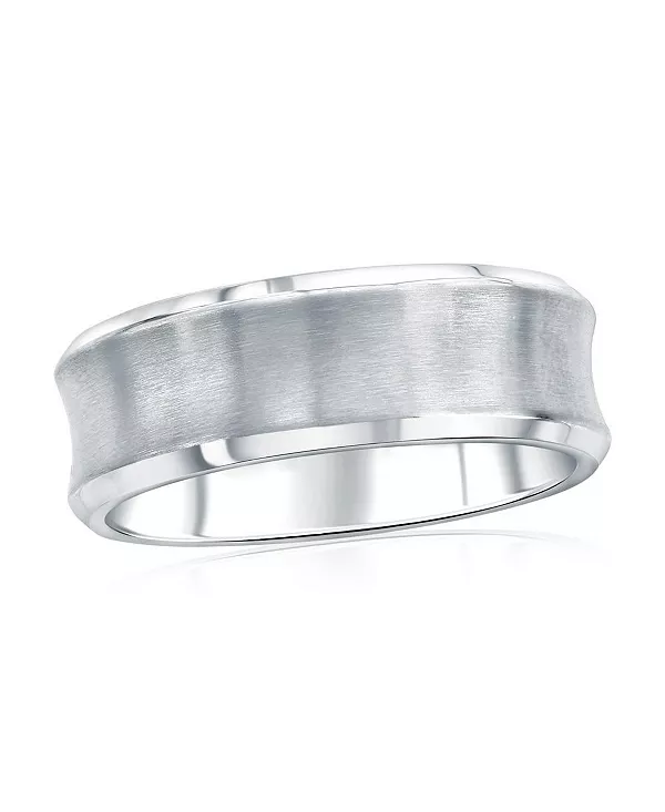 Изогнутое кольцо из нержавеющей стали, матовое и полированное Metallo, silver
Изогнутое кольцо из нержавеющей стали, матовое и полированное Metallo, silver