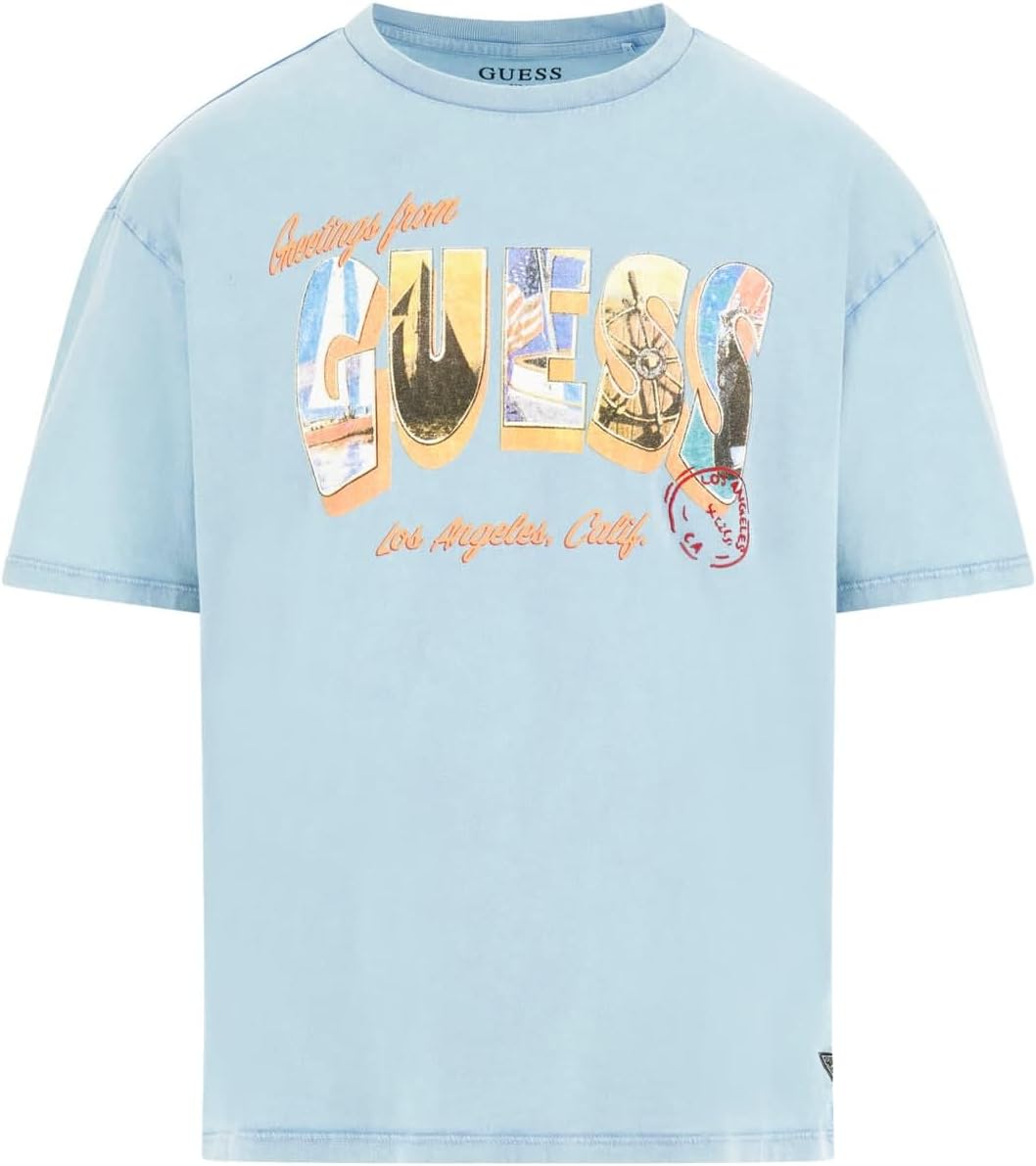 Футболка Guess Men's SS BSC GUESS POSTCARD TEE в стиле стритвеар
Футболка Guess Men's SS BSC GUESS POSTCARD TEE в стиле стритвеар