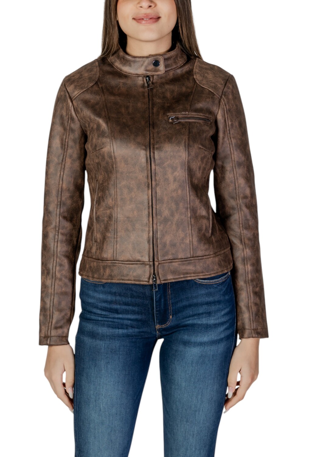 Куртка Desigual с круглым воротником, коричневый
Куртка Desigual с круглым воротником, коричневый