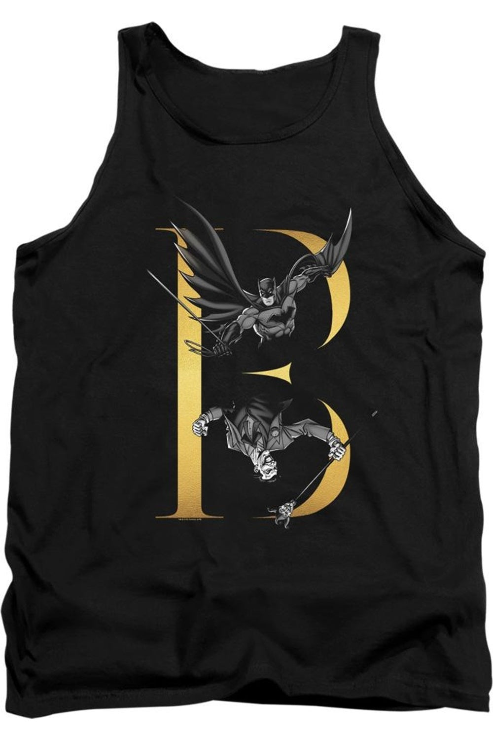 Бэтмен Б взрослый майка Gildan, черный
Бэтмен Б взрослый майка Gildan, черный