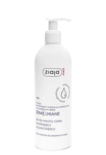Гель для мытья тела с льняным семенем Ziaja, Med 
Гель для мытья тела с льняным семенем Ziaja, Med