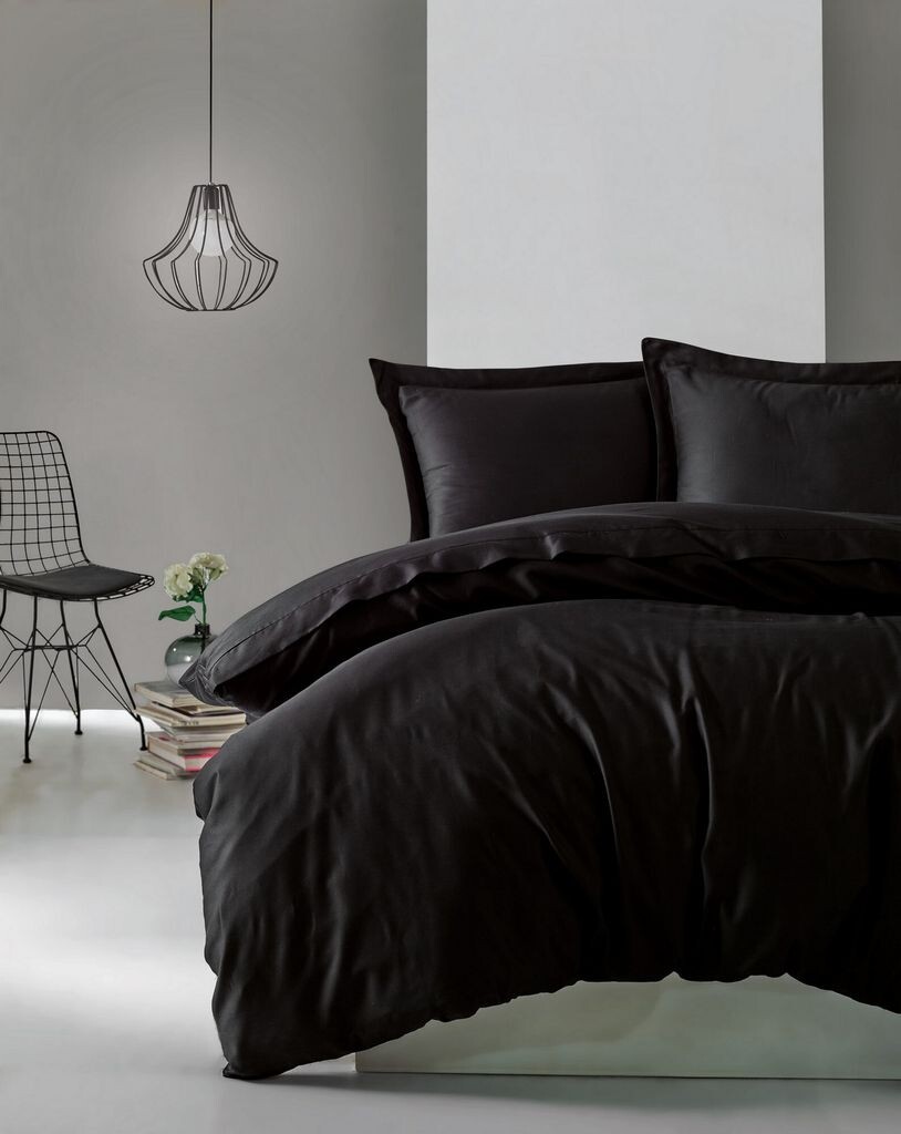 L'Essentiel Linge de Maison, Elegant - черный, одинарный атласный комплект пододеяльников (DE), черный, 135 x 200 см
L'Essentiel Linge de Maison, Elegant - черный, одинарный атласный комплект пододеяльников (DE), черный, 135 x 200 см