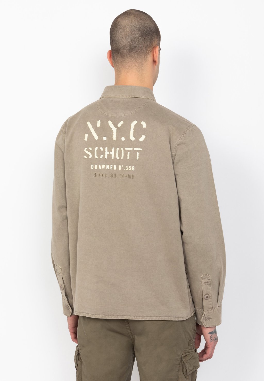 Рубашка ARMY Schott, коричневый
Рубашка ARMY Schott, коричневый