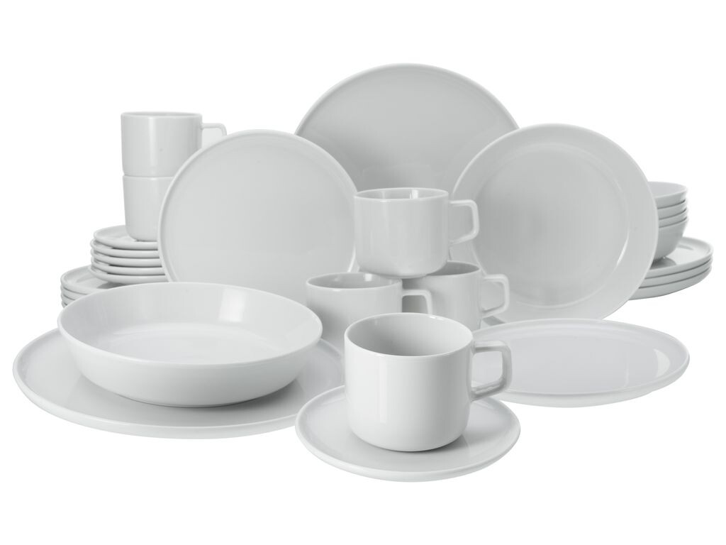 CreaTable, 16738, Chef Collection White, комбинированный сервиз, 30 предметов, фарфор, белый
CreaTable, 16738, Chef Collection White, комбинированный сервиз, 30 предметов, фарфор, белый