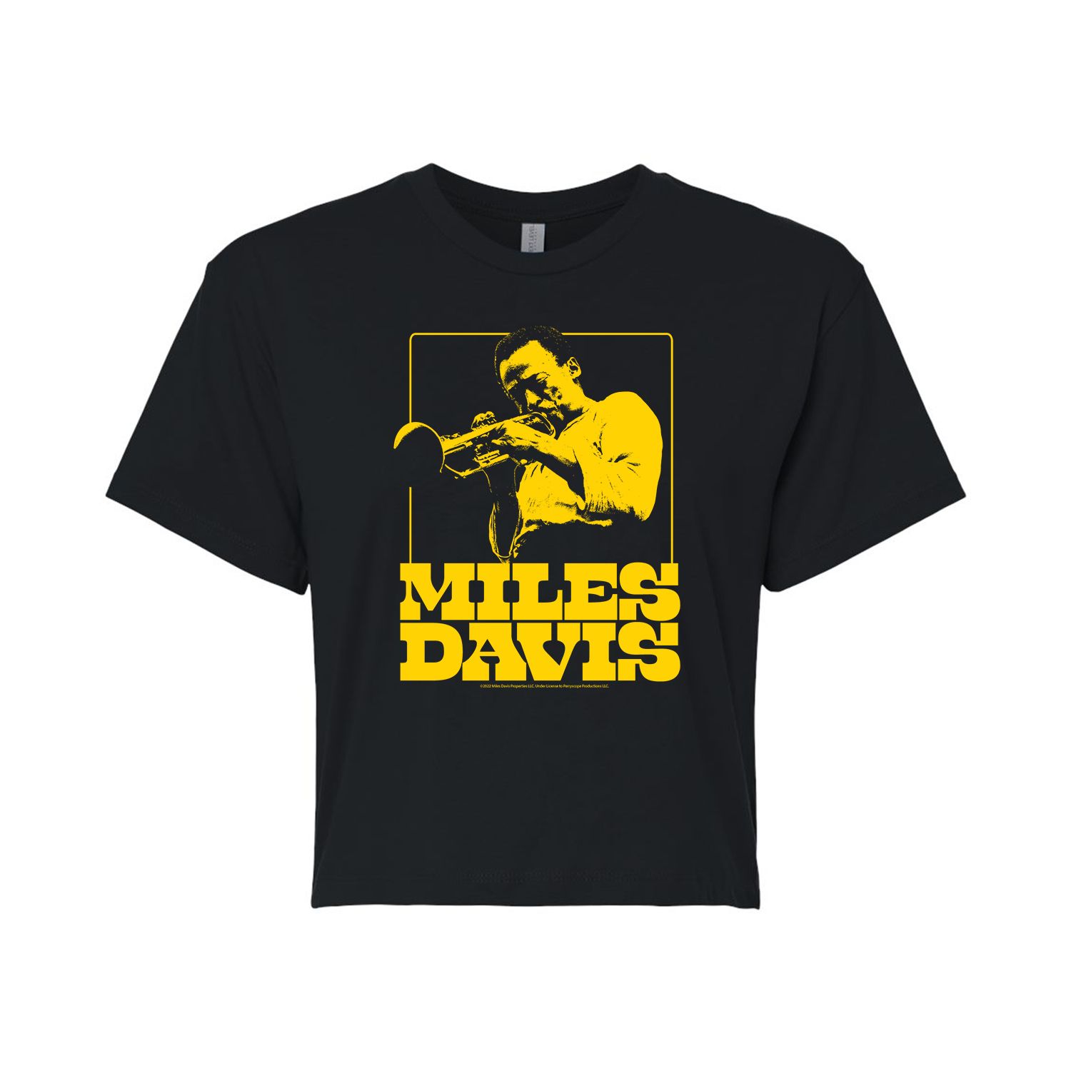 Укороченная футболка с рисунком Miles Davis Gold для юниоров Licensed Character
Укороченная футболка с рисунком Miles Davis Gold для юниоров Licensed Character