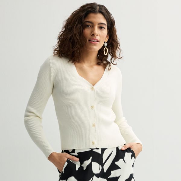 Женский приталенный ребристый кардиган Sculpt Nine West, цвет daisy dew
Женский приталенный ребристый кардиган Sculpt Nine West, цвет daisy dew