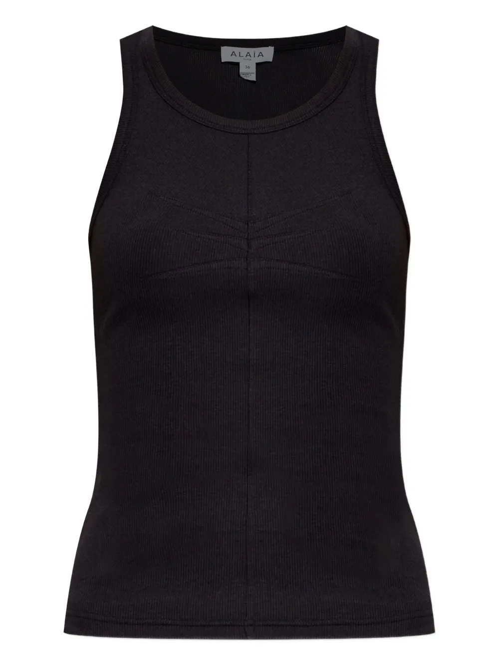 Майка в рубчик Alaïa, черный
Майка в рубчик Alaïa, черный