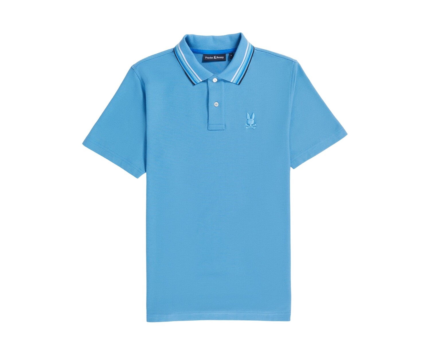 Мужская футболка-поло Psycho Bunny Athens Pique Cool Blue B6K122Y1PC-COE, синий
Мужская футболка-поло Psycho Bunny Athens Pique Cool Blue B6K122Y1PC-COE, синий
