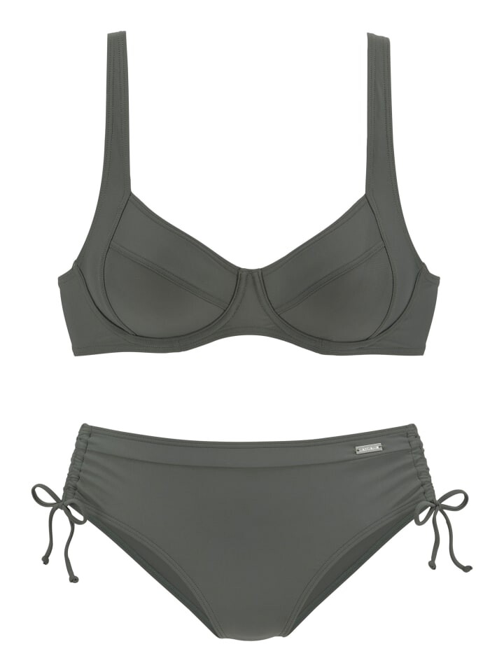 Комплект бикини LASCANA, оливковый
Комплект бикини LASCANA, оливковый