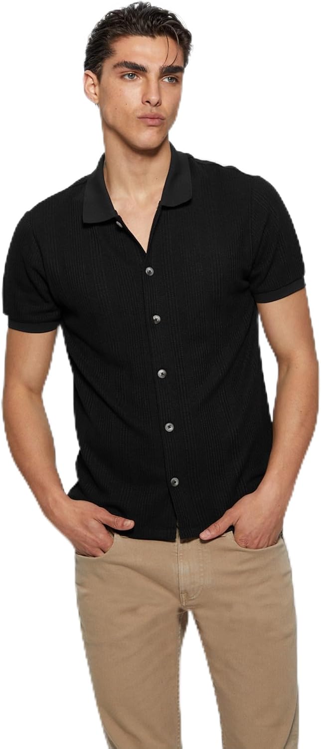 Мужская мягкая трикотажная рубашка с коротким рукавом Guess Joshua, Jet Black
Мужская мягкая трикотажная рубашка с коротким рукавом Guess Joshua, Jet Black