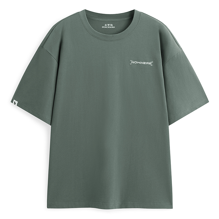 PEACEBIRD MEN Футболка мужская Light Gray Green 1
PEACEBIRD MEN Футболка мужская Light Gray Green 1
