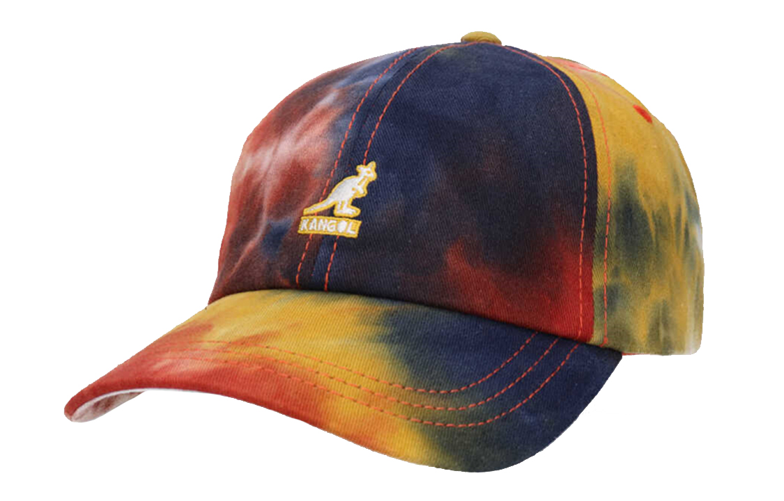 Бейсболка унисекс желто-оранжево-голубая KANGOL
Бейсболка унисекс желто-оранжево-голубая KANGOL