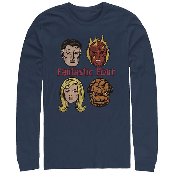 Футболка с длинным рукавом Big & tall fantastic four в винтажном стиле Marvel
Футболка с длинным рукавом Big & tall fantastic four в винтажном стиле Marvel