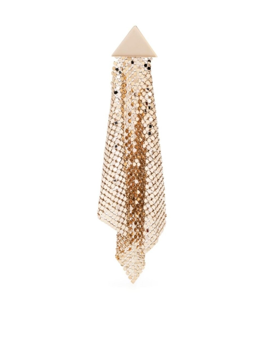 Серьги с гибкими сетками и бриллиантами Rabanne, золотой 
Серьги с гибкими сетками и бриллиантами Rabanne, золотой