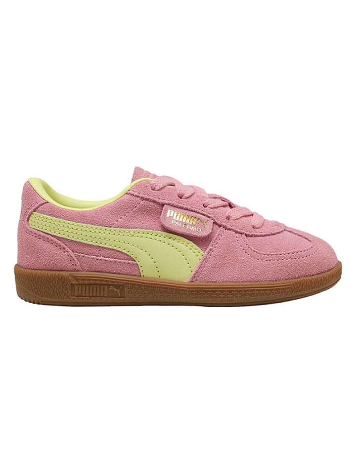Puma Кожаные кроссовки "Palermo PS" розового цвета
Puma Кожаные кроссовки "Palermo PS" розового цвета
