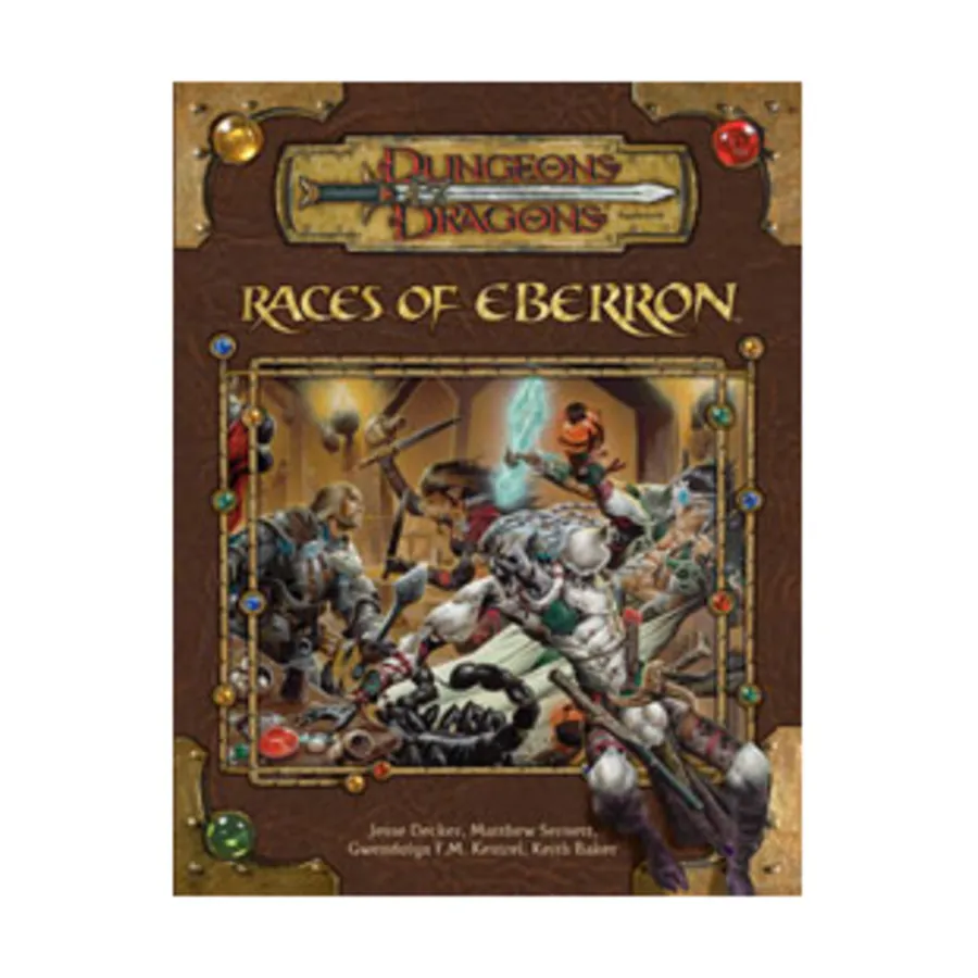Races of Eberron, Dungeons & Dragons (3rd Edition) (d20) - Sourcebooks, твердый переплет
Races of Eberron, Dungeons & Dragons (3rd Edition) (d20) - Sourcebooks, твердый переплет