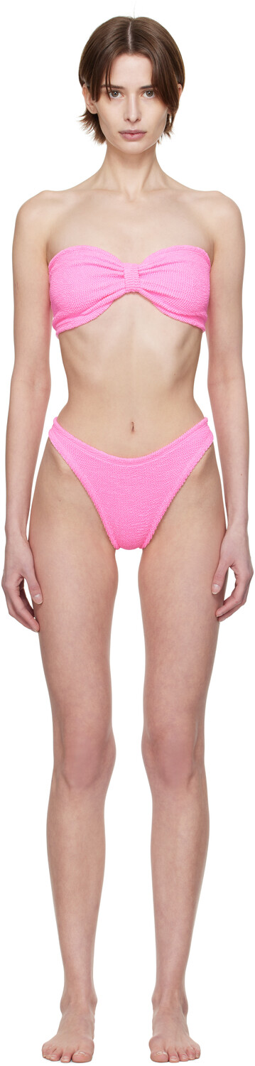 Розовое бикини Тины Hunza G, Bubblegum
Розовое бикини Тины Hunza G, Bubblegum