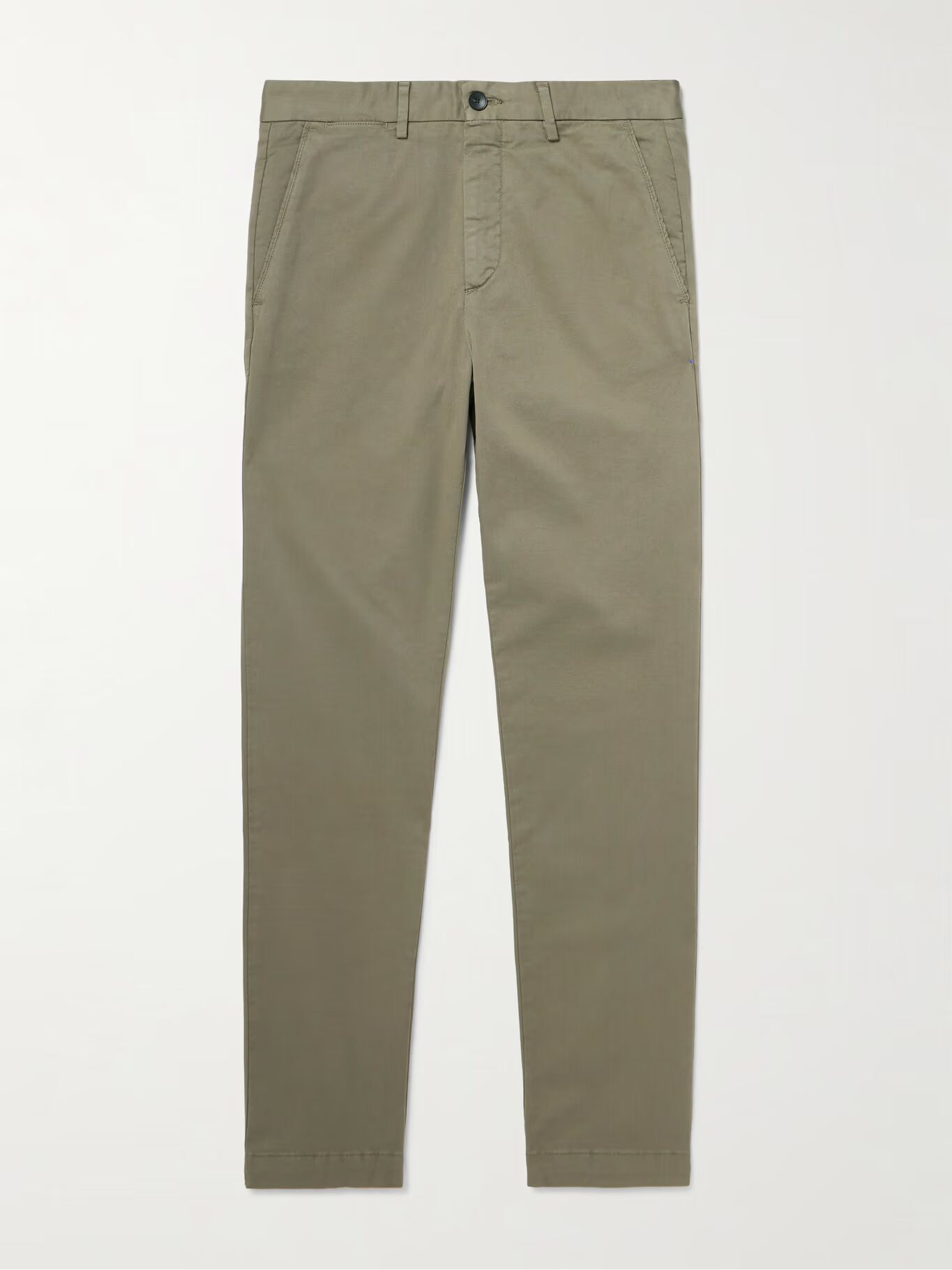 Облегающие брюки-чинос из хлопкового твила MR P., зеленый
Облегающие брюки-чинос из хлопкового твила MR P., зеленый